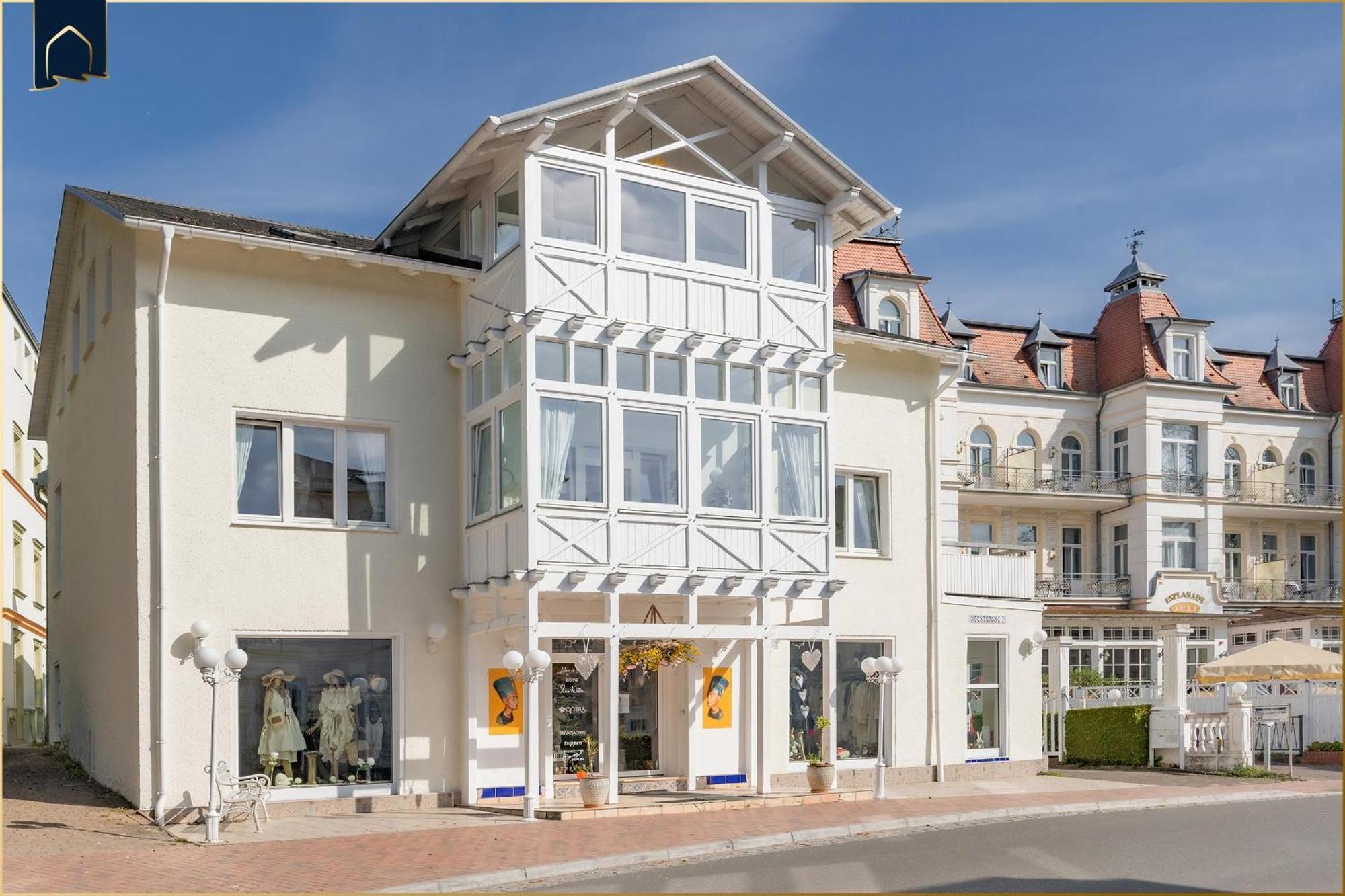 Haus Mertin Whg 1 Seestern ゼーバート・ヘリングスドルフ エクステリア 写真